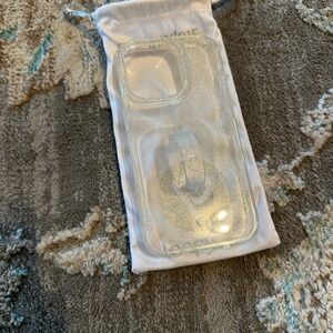 Loopy iPhone 14 Pro Sparkle Silver